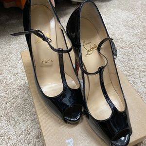 Christan Louboutin Burlina 120 Size 38